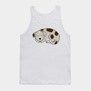 Sleeping Puppy Tank Top